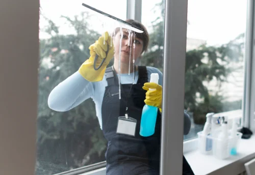 Nettoyage de vitres intérieures et extérieures à Écrainville